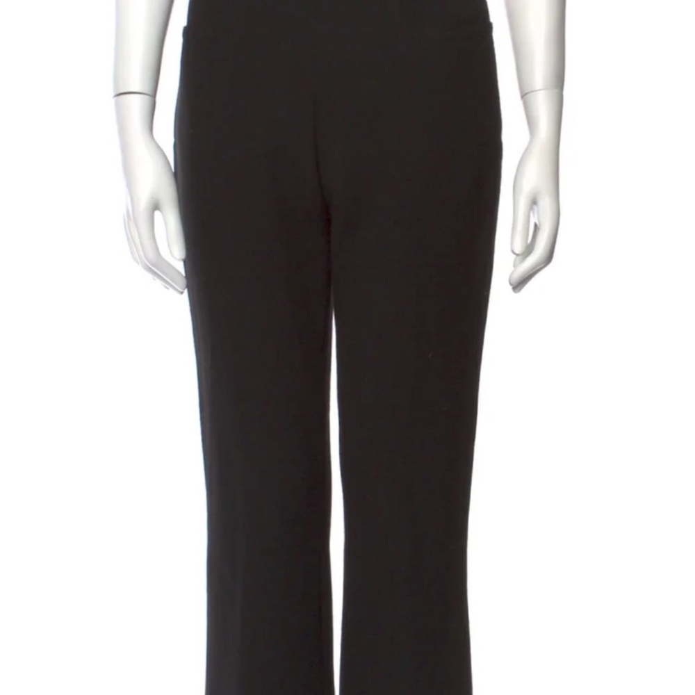 Roland Mouret Black Ankle Cropped Pants